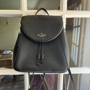 Kate Spade Leila Medium Black Backpack